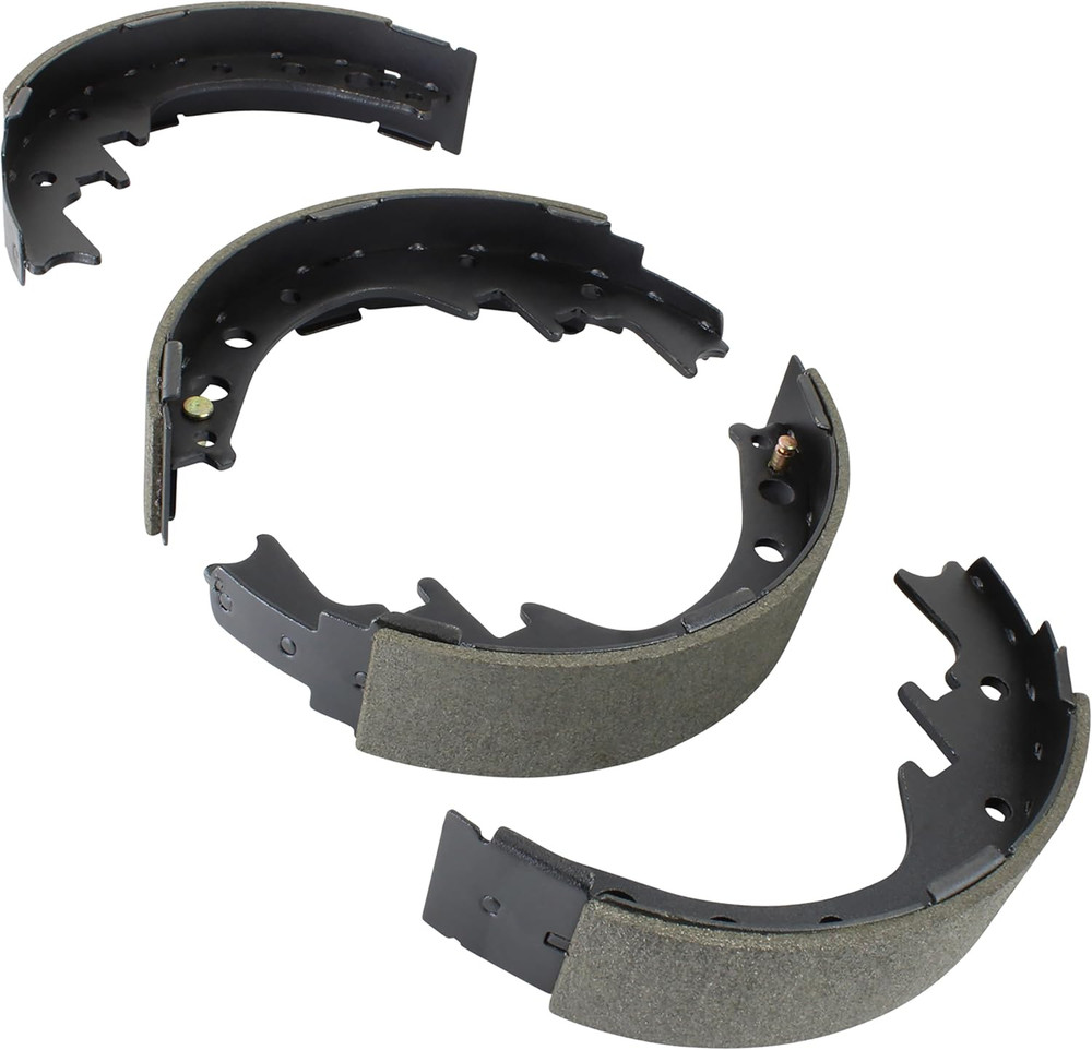 Rear Drum Brake Shoes, FS523, Compatible with 1974-2017 Toyota (4Runner,Hiace,Pi