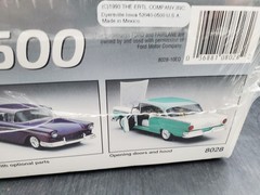 🚦🔥AMT/Ertl 1957 Ford Fairlane 500 Vintage 1993 1:25 Model Kit NEW SEALED #8028