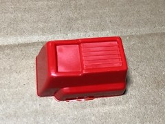 1 25 scale model parts Little Red Wagon Stock Engine Cover No Box