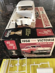Vintage Original Amt 1956 Ford Victoria Haulin Henry #2156 Trophy Series Kit