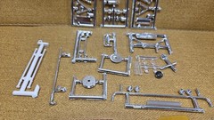 PETERBILT WRECKER ALOT OF ACCESSORIES 1/25 Scale AMT NEW Model Kit Parts