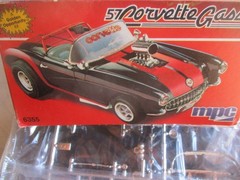 MPC 6355 Vintage ’57 Corvette GASSER🔥 1:25 1957 VETTE unbuilt More Listed