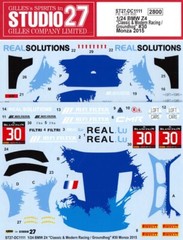 STUDIO27 1/24 Z4 Classic & Modern Racing Groundhog #30 Monza FUJIMI Decal DC1111