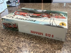 HELLER 1/24 SCALE FERRARI 512S FACTORY SEALED INSIDE KIT! CIRCA 1989! VMCP!
