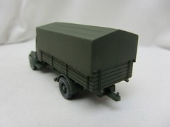 Wiking HO Scale #696 German Army Henschel HS 100 Cargo Truck