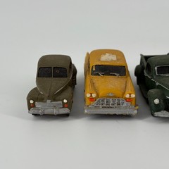 HO Magnuson Walthers Resin Car Vehicle Lot: Pickup, Taxi, Coupe, Sedan 1/87