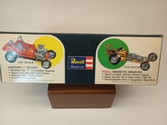 1963 Revell Sanitary Bucket ‘T’ & Mooneyes Dragster Double Car Kit Sealed Nos