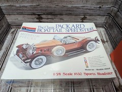 Monogram The Classic Packard Boattail Speedster Car Plastic Model Kit Sealed