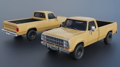 1/25 3d printed 1979 Dodge W150 Power Wagon by Andrey Bezrodny