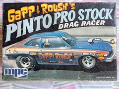 *RARE! ORIGINAL VINTAGE MPC GAPP & ROUSH’S PINTO PRO STOCK DRAG KIT *SEALED BAG!