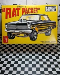 Junkyard AMT 1/25 CHEVY Il NOVA model car kit opened complete