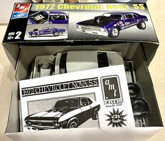🏁 AMT /ERTL STREET CUSTOM 1972 CHEVROLET NOVA SS “OLD PRO” #31547 🏁