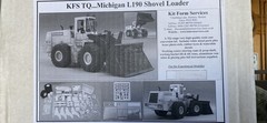 1/24 Scale RESIN Kit Form Services KFS TQ Michigan L190 Shovel Loader NIB