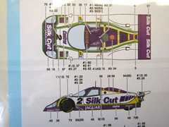 Decalpool 1/24 Jaguar XJR-9LM “Silk Cut” 1989 LeMans Decal Sheet DP285