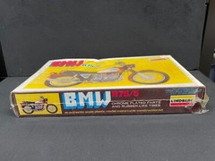 LINDBERG 1976 1/16 MODEL KIT BMW R75/5 2402 MOTORCYCLE SEALED BOX