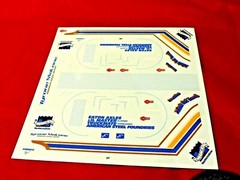 AMT Tyrone Malone’s Hideout Truck Kenworth Aerodyne Decal Sheet 1/25