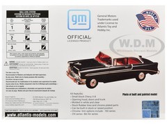 SKILL 3 MODEL KIT 1956 CHEVROLET BEL AIR “ROUTE 66” 1/25 BY ATLANTIS ALM-1391