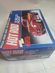 Revell 1/25 Hot Rod Magazine 41 Willys Drag Pickup Gasser Model 100% Complete