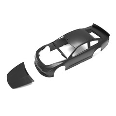 1/24 Scale Resin Chevy SS NASCAR Body 3D Printed