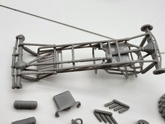 Mud Dragster 4×4 Fully Detailed 1/25 Scale Model Kit