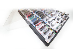 Mascar Pro 48-50 Car Die-Cast Car Display Case for unopened Hot wheels and Match
