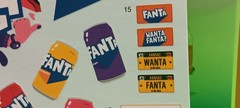 Fanta Decal Sheet 1977 Ford Van Econoline E150 1/25 AMT