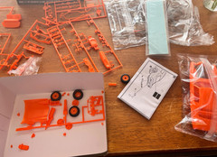 Vintage Used Toy 1970 1/2 Chevy Camaro Z/28 OPEN BOX 1:25 AMT Model Rare 2009