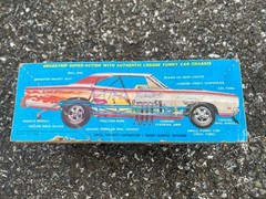 RARE VINTAGE MPC 1969 DODGE CORONET R/T FUNNY CAR SUPERHEMI DRAG KIT BOX ONLY