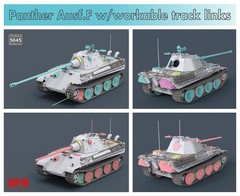 Ryefield RM5045 1/35 PANTHER Ausf.F GERMAN MEDIUM TANK Sd.kfz.171 model kit