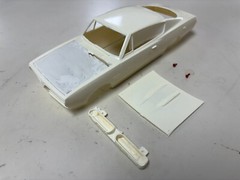 SMH Resins 1968 Barracuda 1/25 resin
