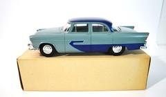 Vintage Jo-Han 1956 PLYMOUTH 4 DOOR Belveder Sedan Promo Model With Box