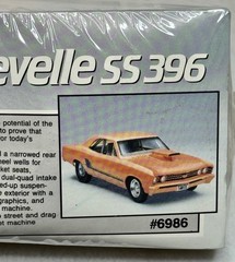 1/25 AMT Pro Street 1967 Chevelle SS 396 Model Tubbed Chassis #6986 NIB