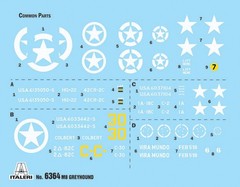 ITALERI 6364 Military Model 1/35 M8 Greyhound T6364
