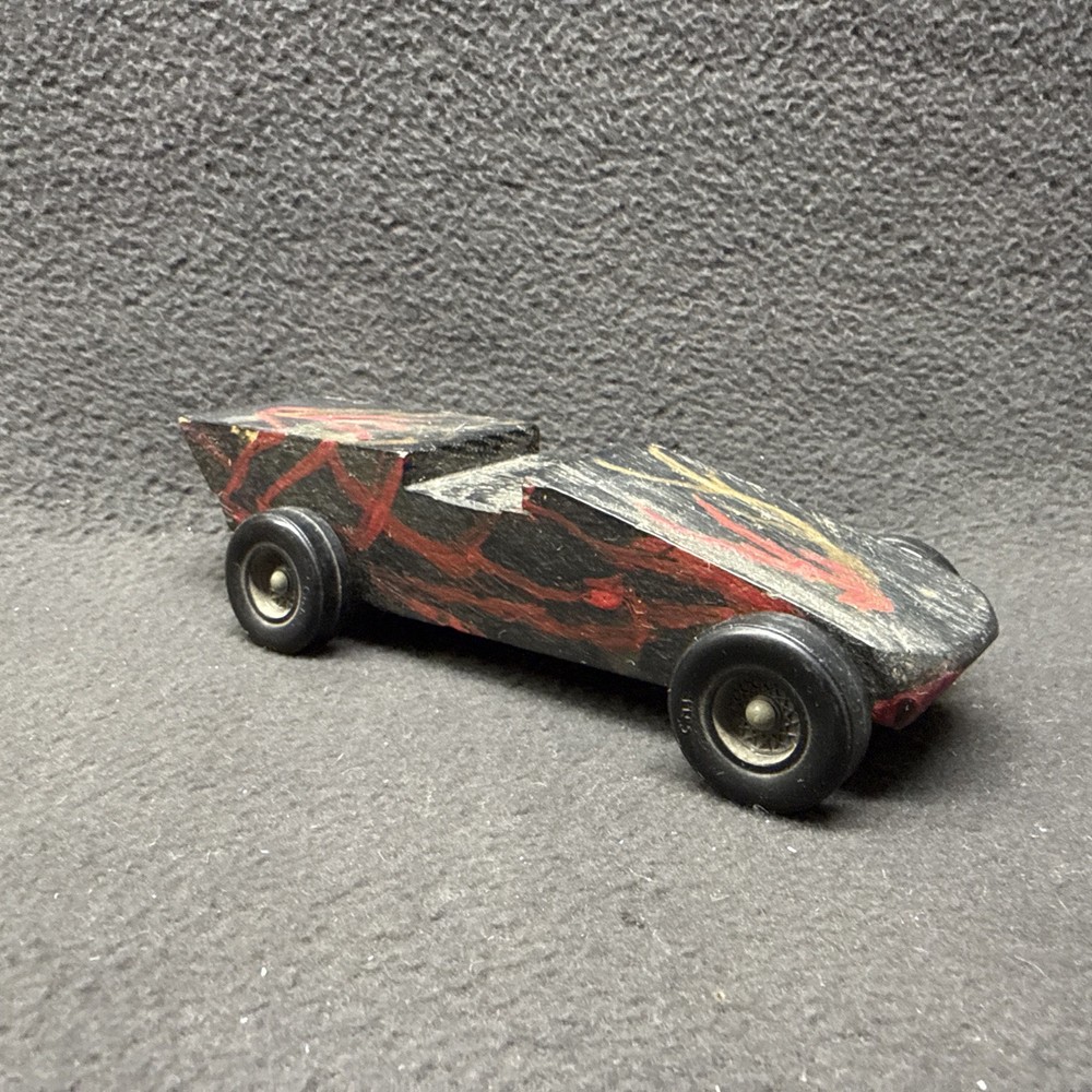Vintage Pinewood Derby Car BSA Cub Boy Scouts Cars 1970’s Collectible Display