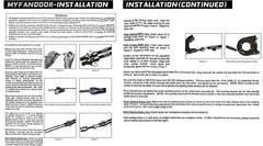 Universal Emergency Parking Brake Cable Complete Kit Replace 330-9371