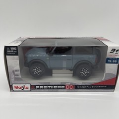 ’22 MAISTO 2021 FORD BRONCO BADLANDS 1/24 Scale PREMIERE DC SERIES USA STOCK!!!