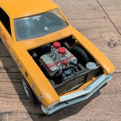 Rare Vintage Jo-Han “Fast Eddie” Schartmans Pro Stock Ford Maverick Built Model