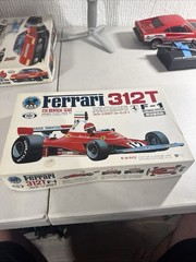 Vintage Nichimo Ferrari 312T F-1 1/24 Motorized Model Kit Original Tape Seal