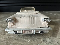 Vintage 1958 AMT Pontiac Bonneville Convertible Dealer Promo Model Car – USA