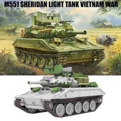 RYEFIELD MODEL RFM RM-5142 1:35 M551 Sheridan Light Tank Vietnam WarAR