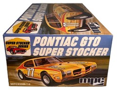 MPC 1970 Pontiac GTO Super Stocker, Stock Car 1:25 939 Plastic Model Kit (B255)