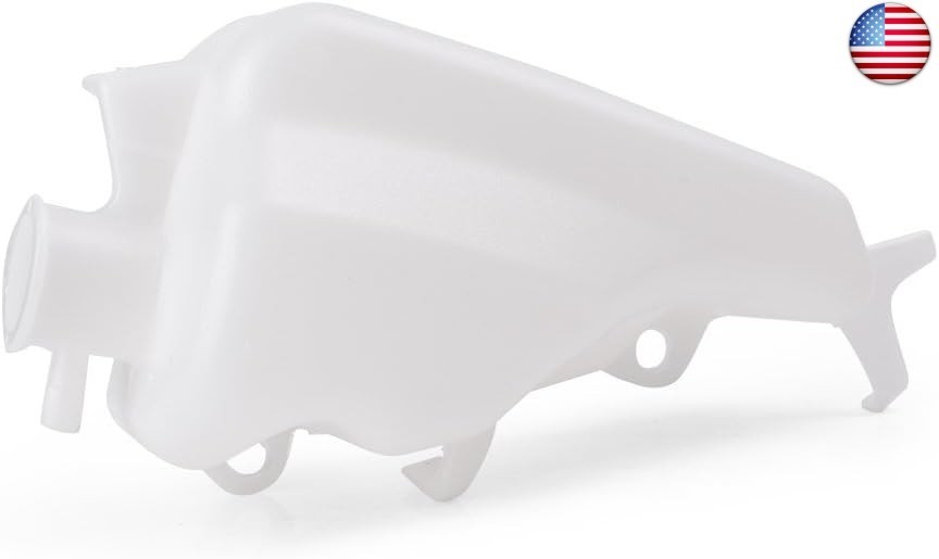 Mallofusa Motorcycle Radiator Water Coolant Reservoir Overflow Tank Replacement