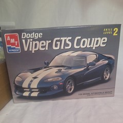 AMT ERTL Dodge Viper GTS Coupe Model Car Kit 1/25 #8055 Full Set
