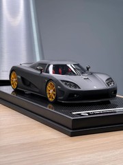Koenigsegg CCXR – Storm Black matte – 1/18 scale model car