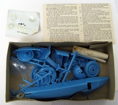 Vintage 1949 Lago-Talbot 4 1/2L GP 1/24 Merit 4624 England kit MB