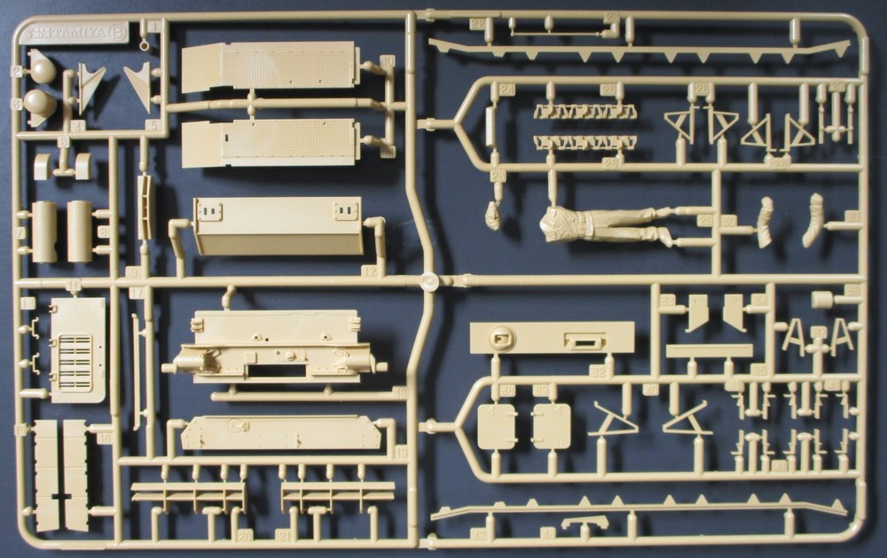 Tamiya 1/35 German Panzer IV Ausf.J – Parts Tree B from Kit No. 35181