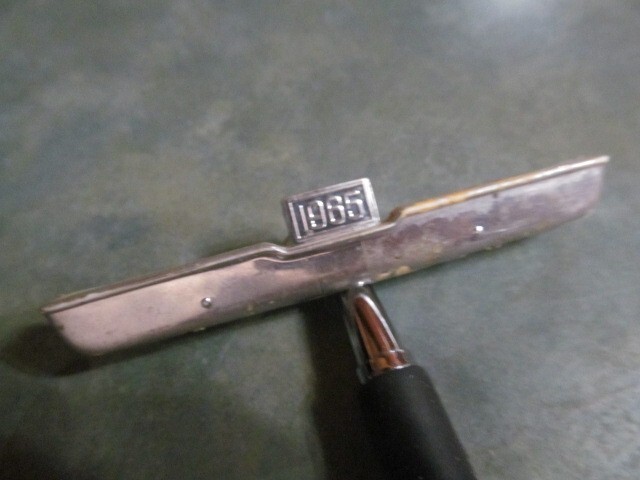 1965 Dodge Coronet original issue AMT Model car rear bumper