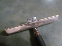 1965 Dodge Coronet original issue AMT Model car rear bumper