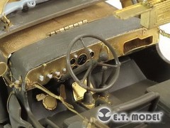 ET Model E35126 1/35 WWII US Willys MB Jeep Detail Up Set for Tamiya 35219
