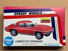 Lindberg Speedy Wheels Corvette Stingray #1034